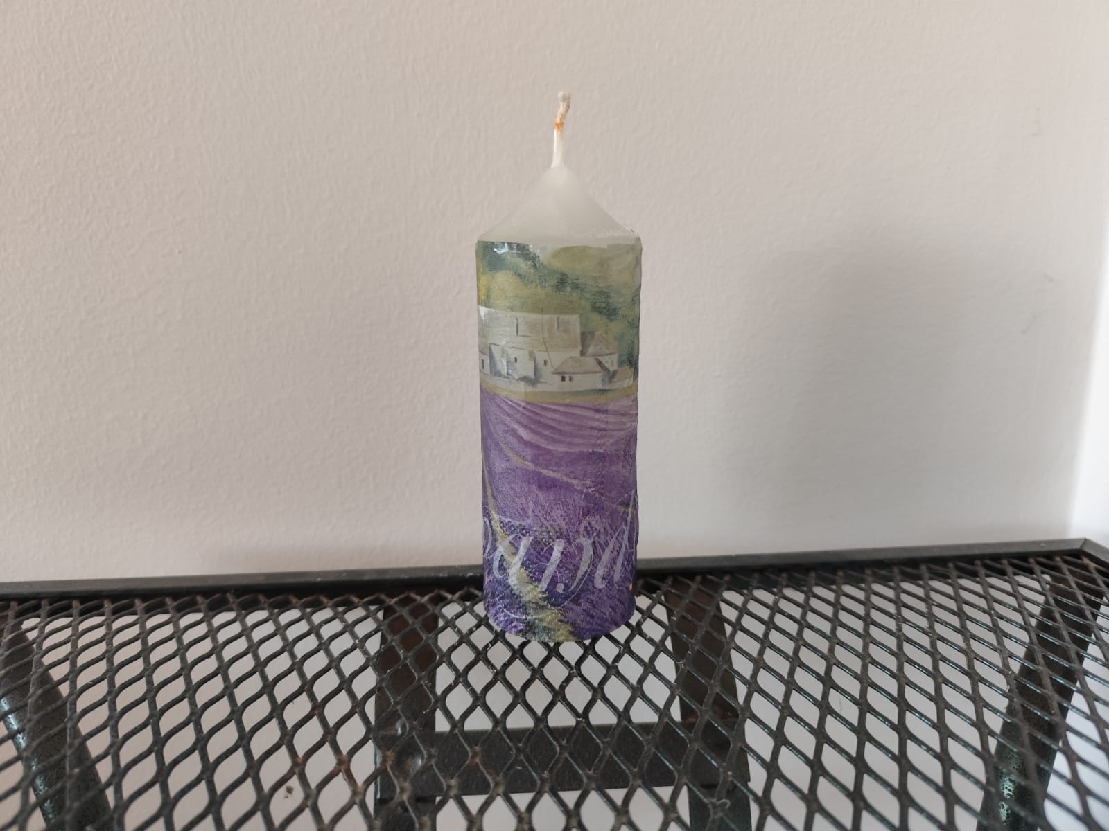 Levandulová svíčka